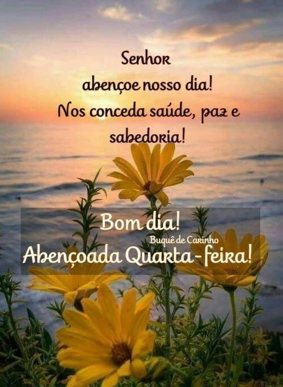bom dia abençoado de quarta