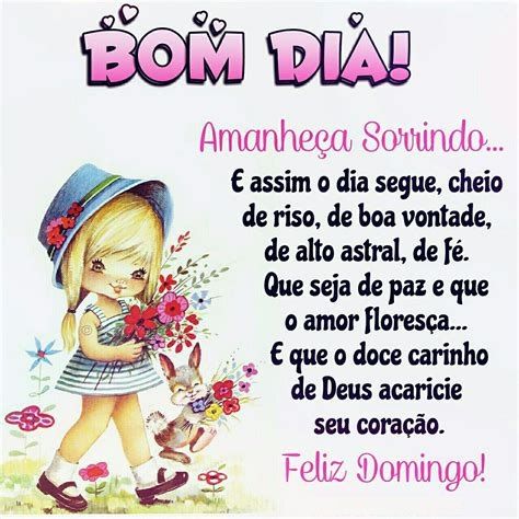 bom dia amanheça sorrindo bom dia feliz domingo