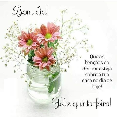 bom dia com uma feliz quinta feira