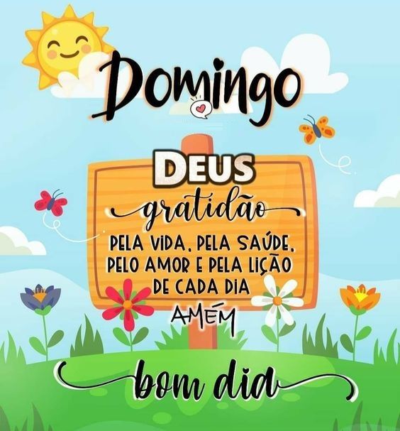 bom dia domingo com gratidão imagens
