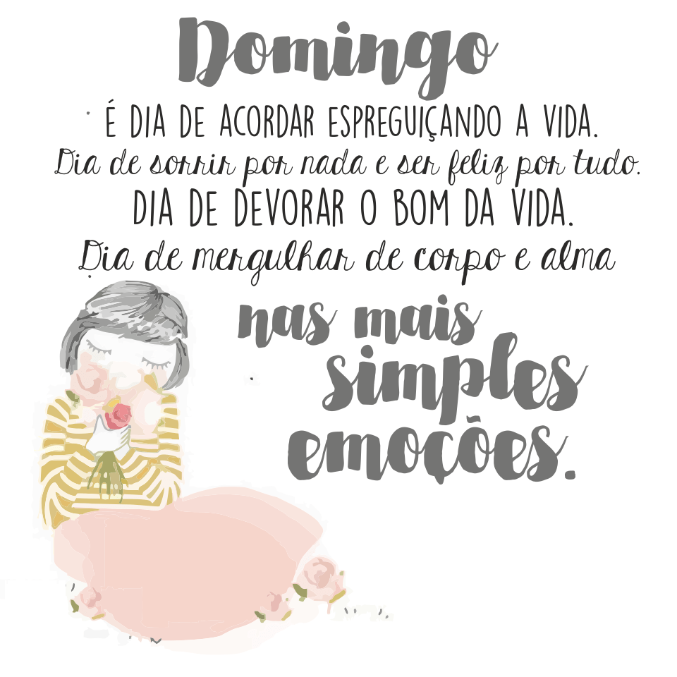 bom dia domingo é dia de acorda espreguiçado