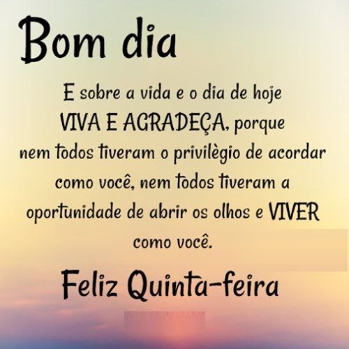 bom dia feliz quinta feira imagens