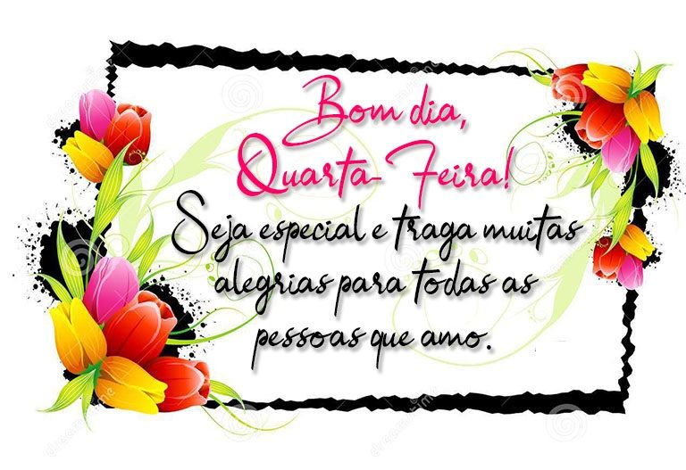 bom dia quarta feira especial