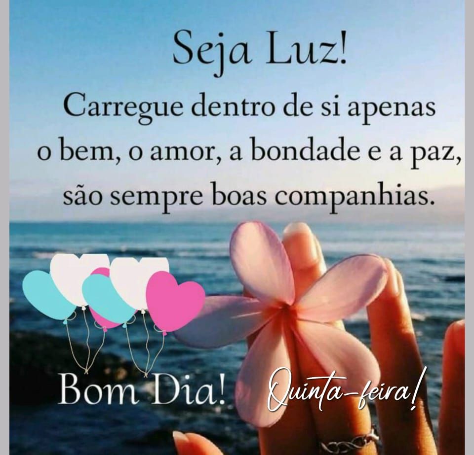 carregue o bem bom dia quinta