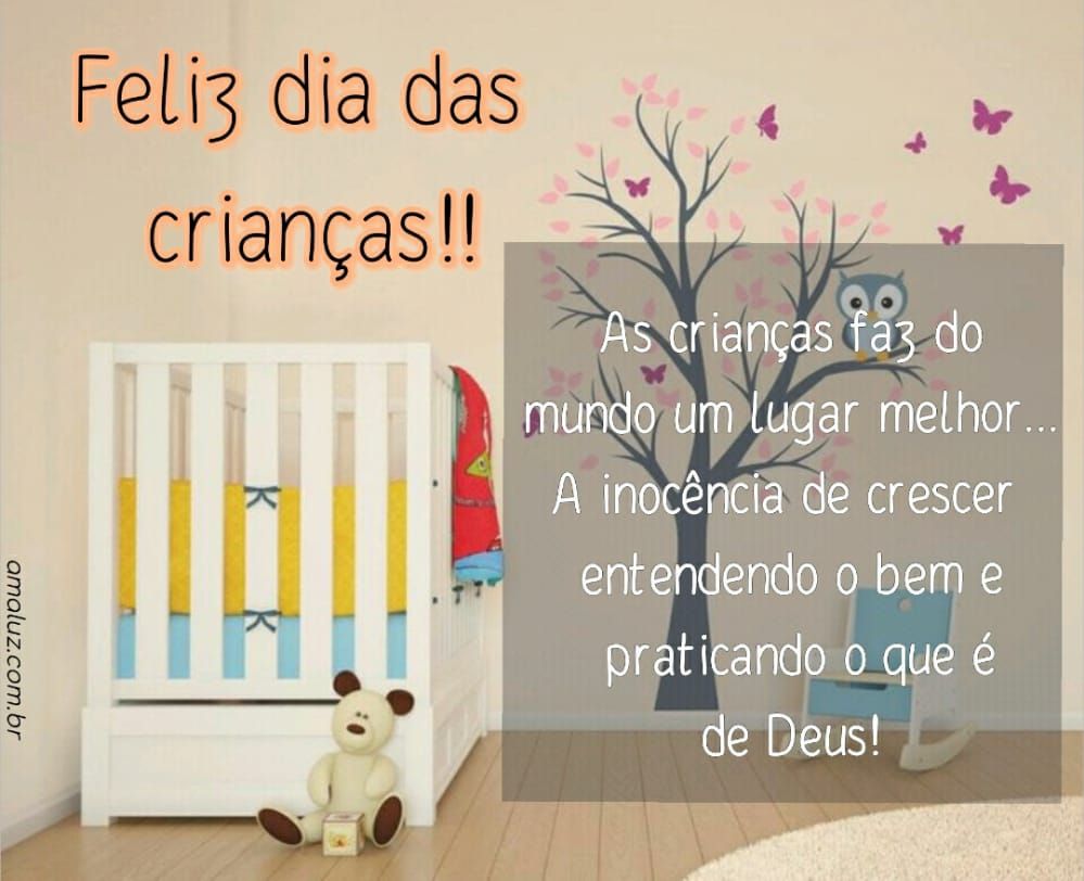 crianças faz domundo um lugar melhor