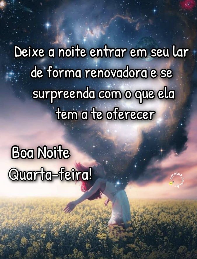 deixa a noite de quarta feira entrar em seu lar