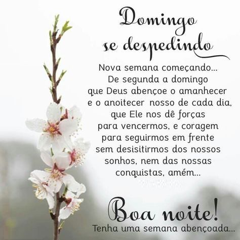 despedindo-se do domingo