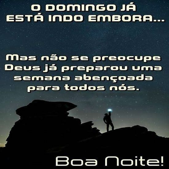 boa noite que o senhor abençoe nossa semana