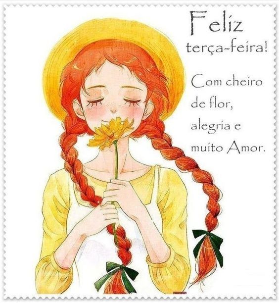 feliz terça feira com amor e alegria