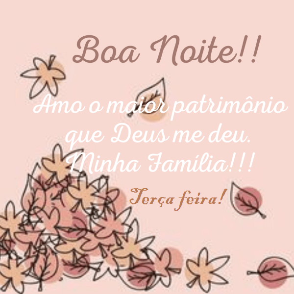 linda noite de terça feira