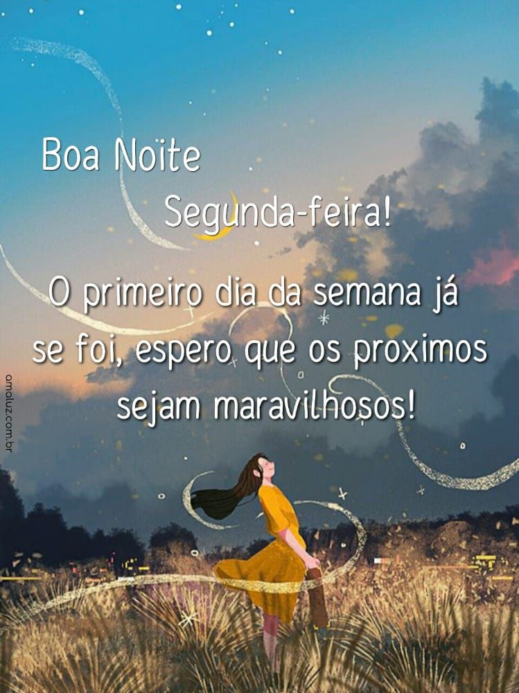 o primeiro dia da semana ja se foi