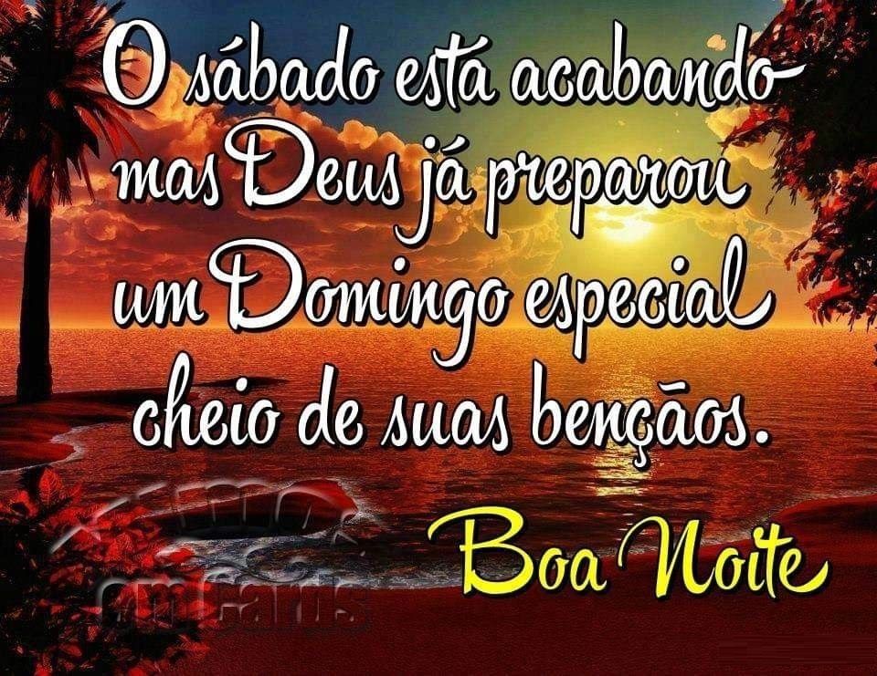 o sábado esta acabandobo noite