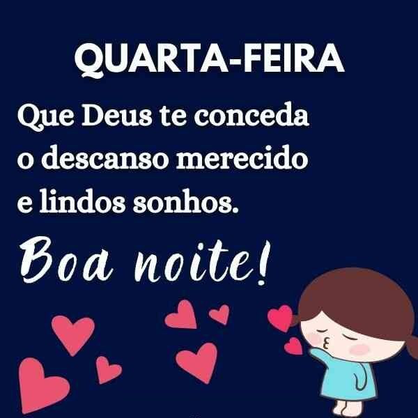 quarta feira linda noite