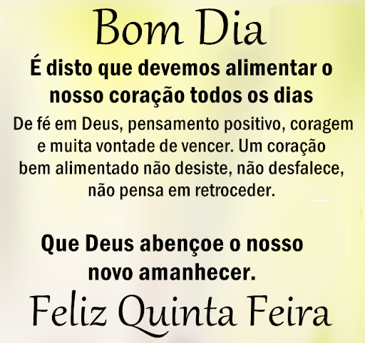 que Deus abençoe nosso dia de quinta feira imagens