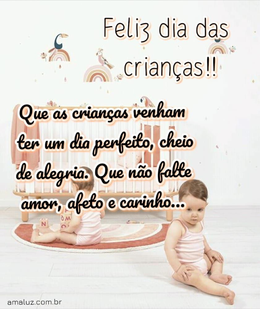 que as criaças tenham um dia perfeito