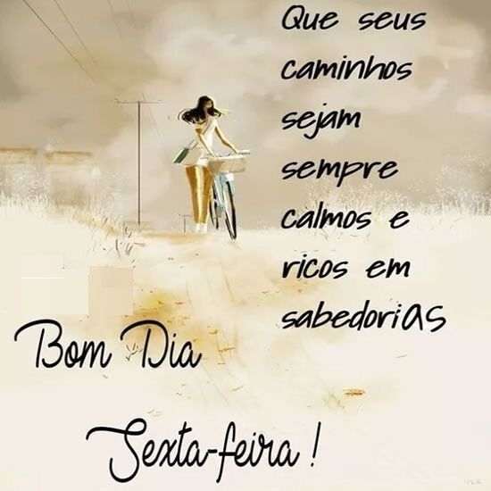 que seus caminhos sejam de luz bom dia sexta imagens