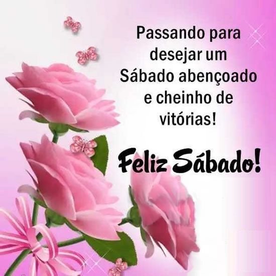 sábado abençoado bom dia