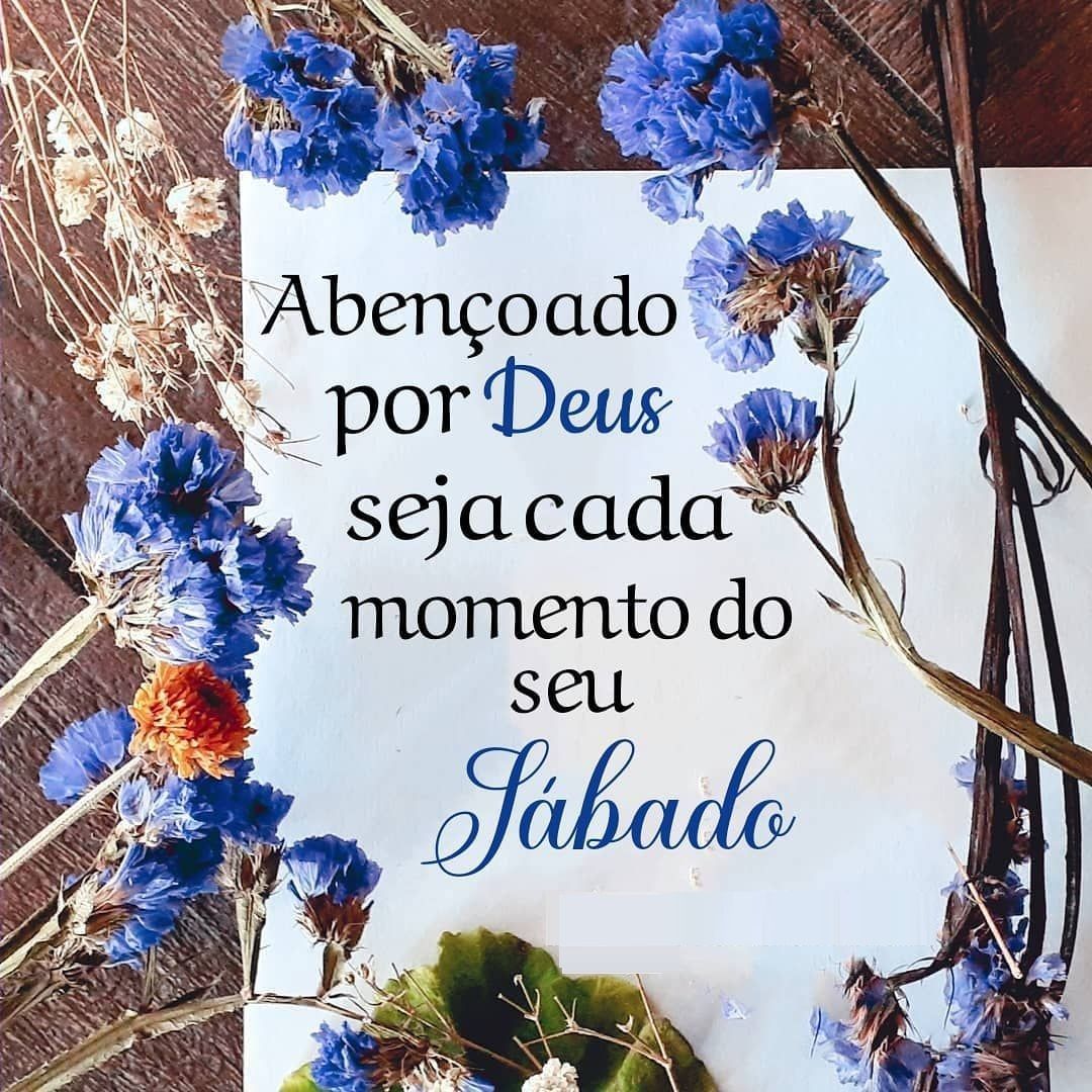 sábado abençoado por Deus