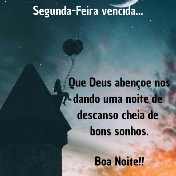 segunda vencida boa noite