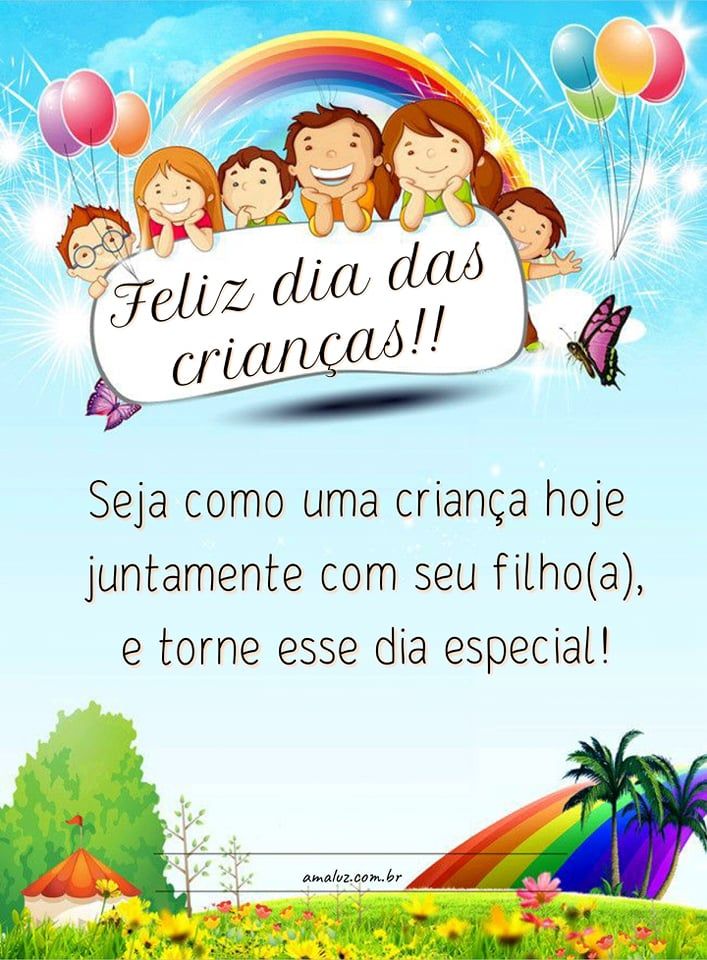 seja como uma criança hoje