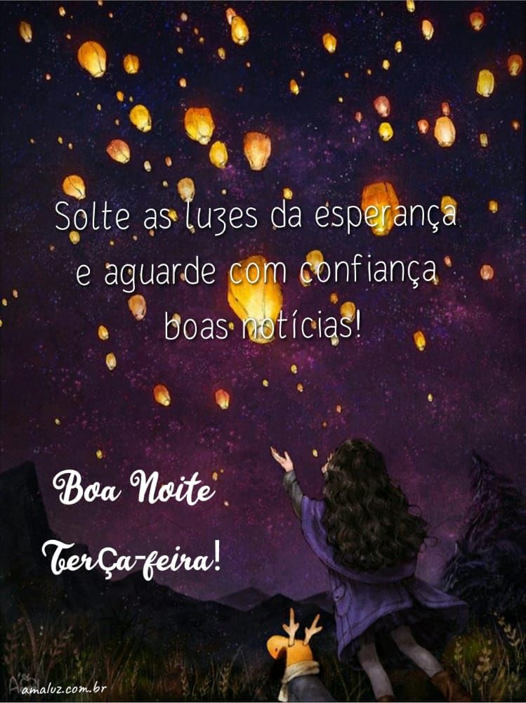 solte as luzes da esperança