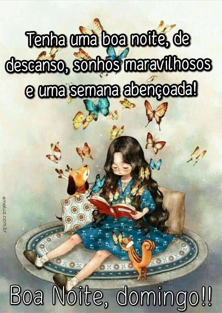 tenha uma boa noite de somingo