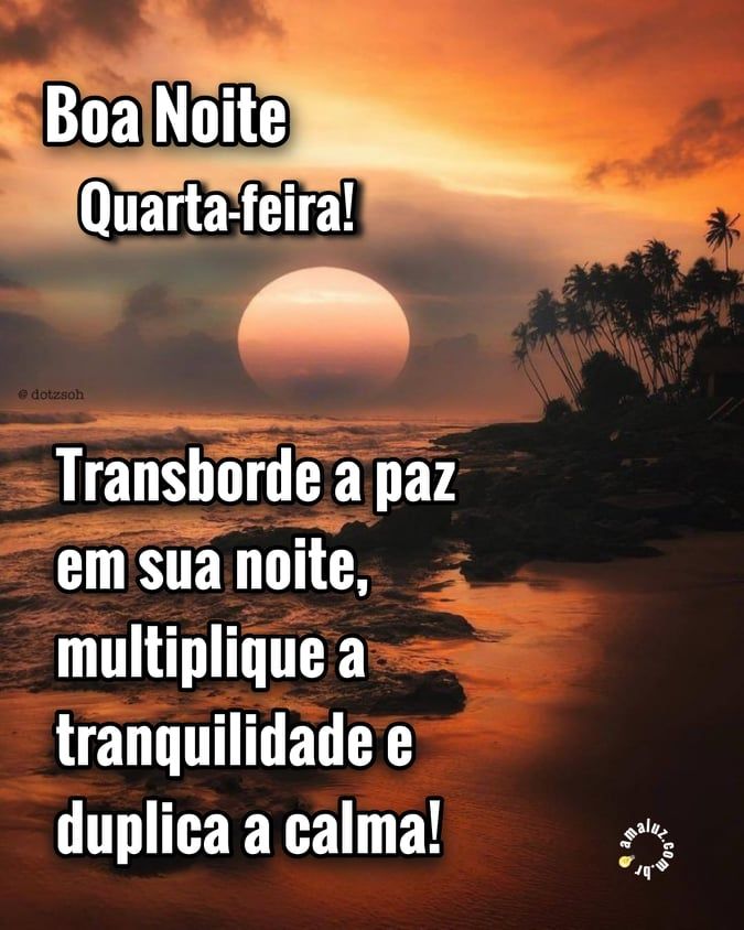 transborde a paz em sua noite de quarta feira