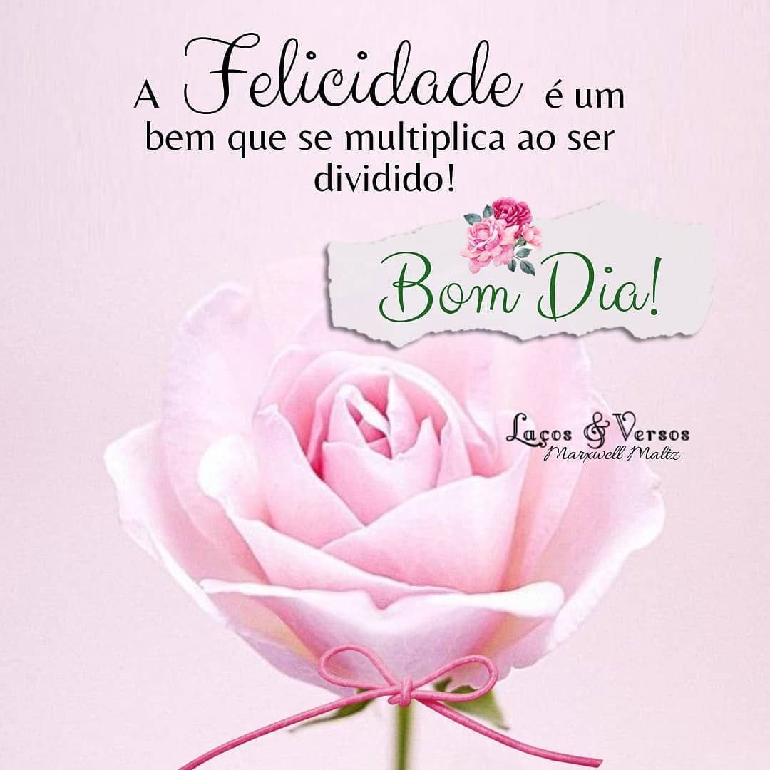 Bom dia com felicidade imagens