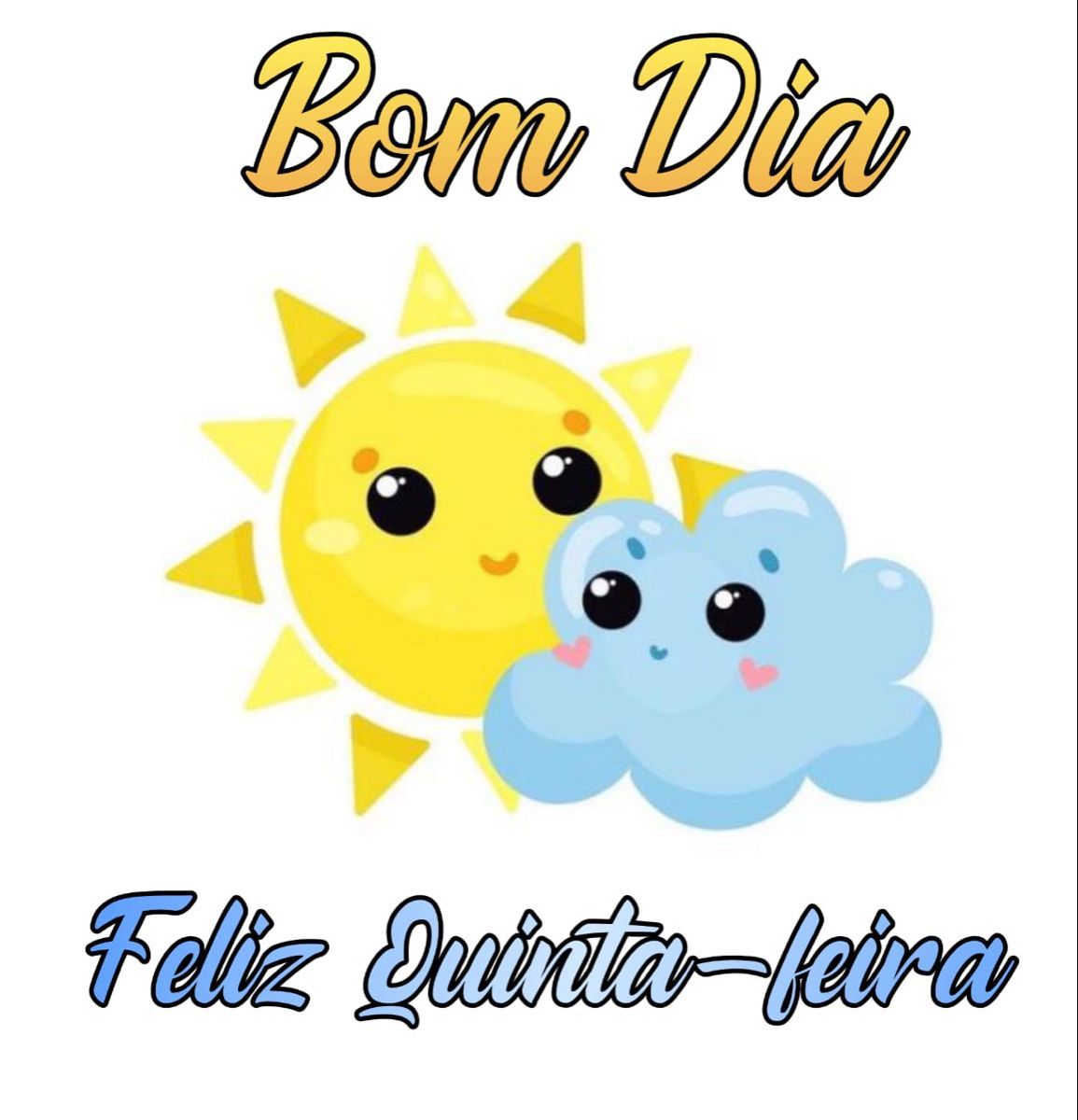Bom dia e uma feliz quinta feira