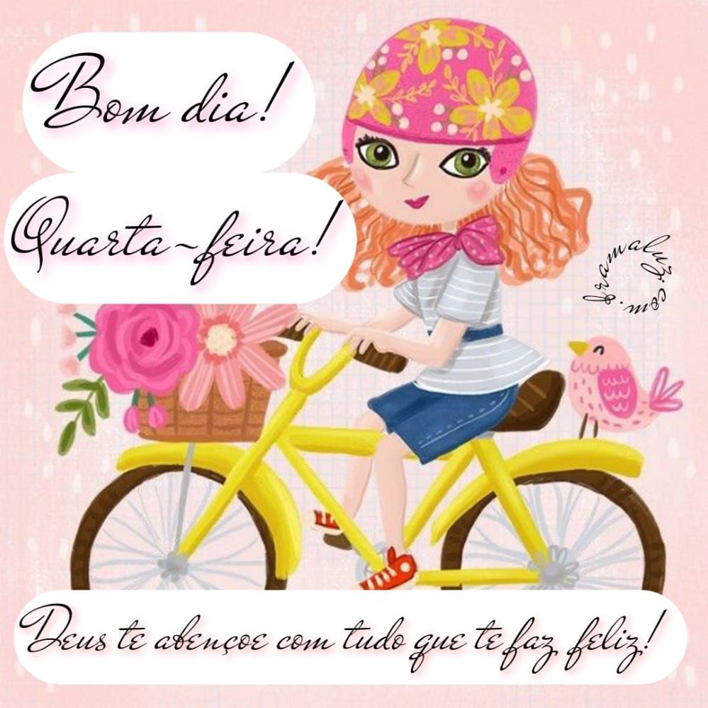 Bom dia quarta feira lindas figurinhas