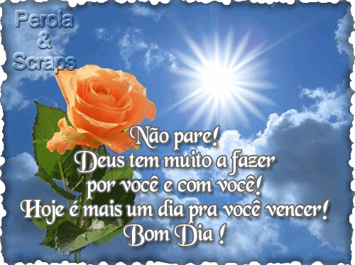 Deus tem muito a fazer por você bom dia gifs