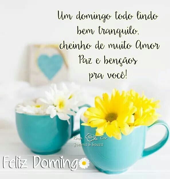 Domingo cheinho de amor