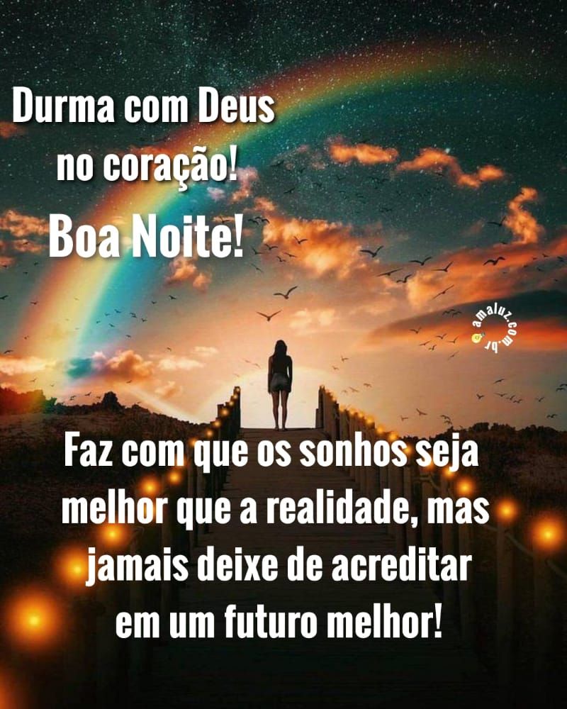 Durma com Deus no coração