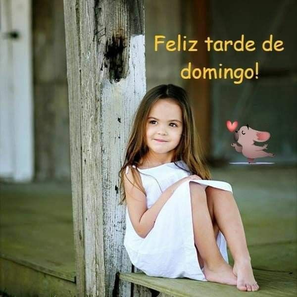 Feliz tarde de domingo e abençoadas