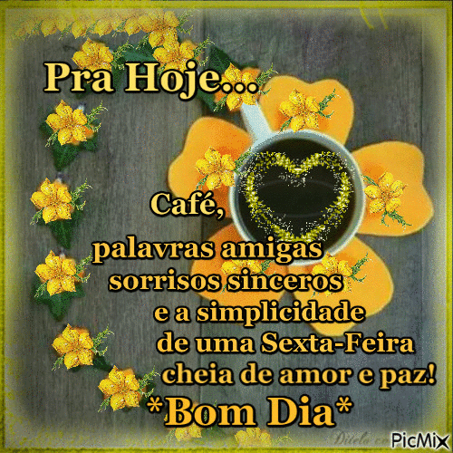 Gif de sexta-feira de amor e paz