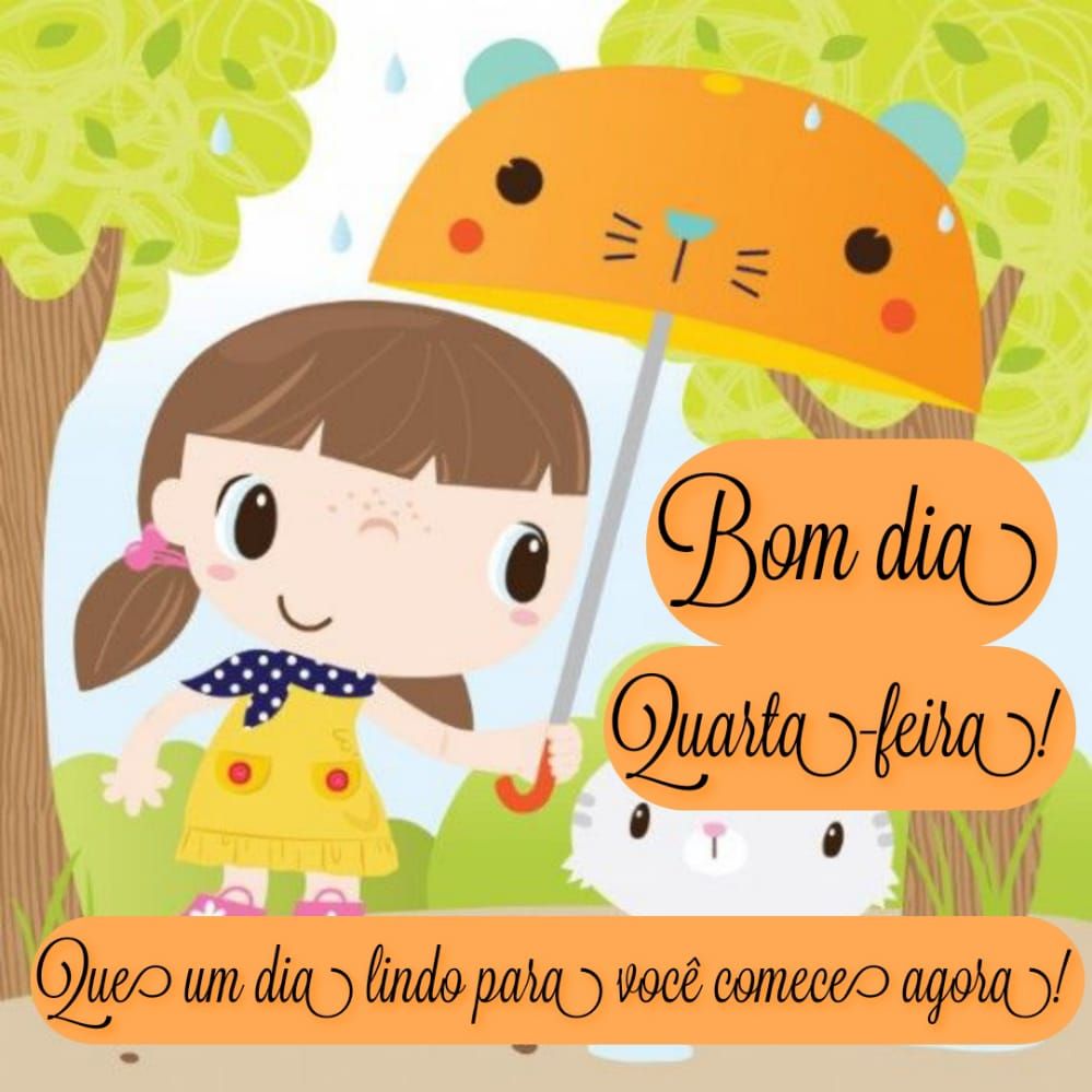 Mais um dia lindo de quarta feira para você