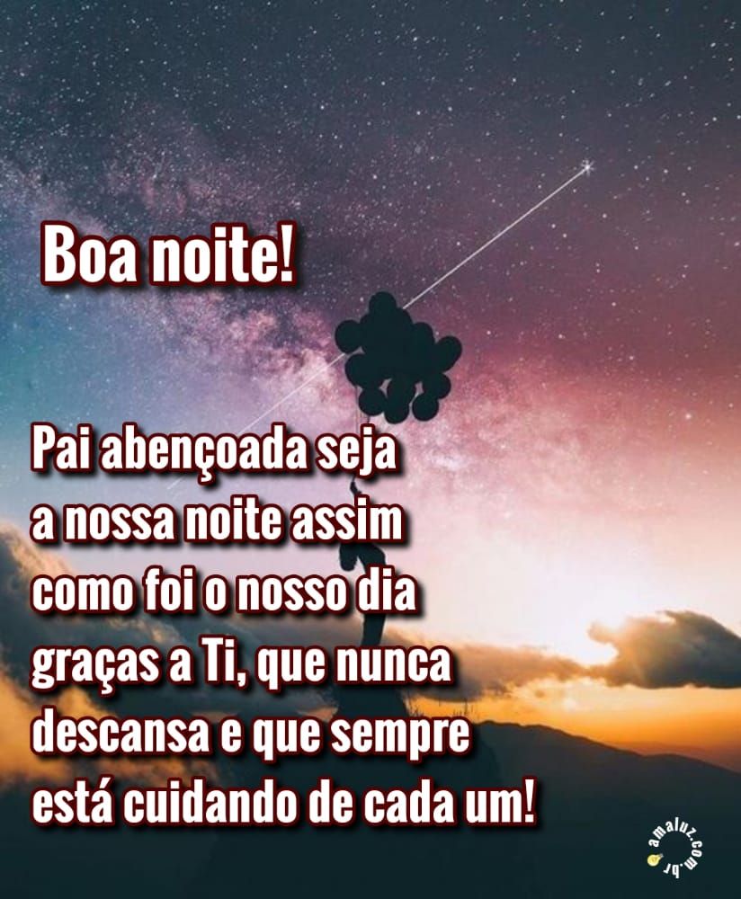 Pai abençoada seja a nossa noite