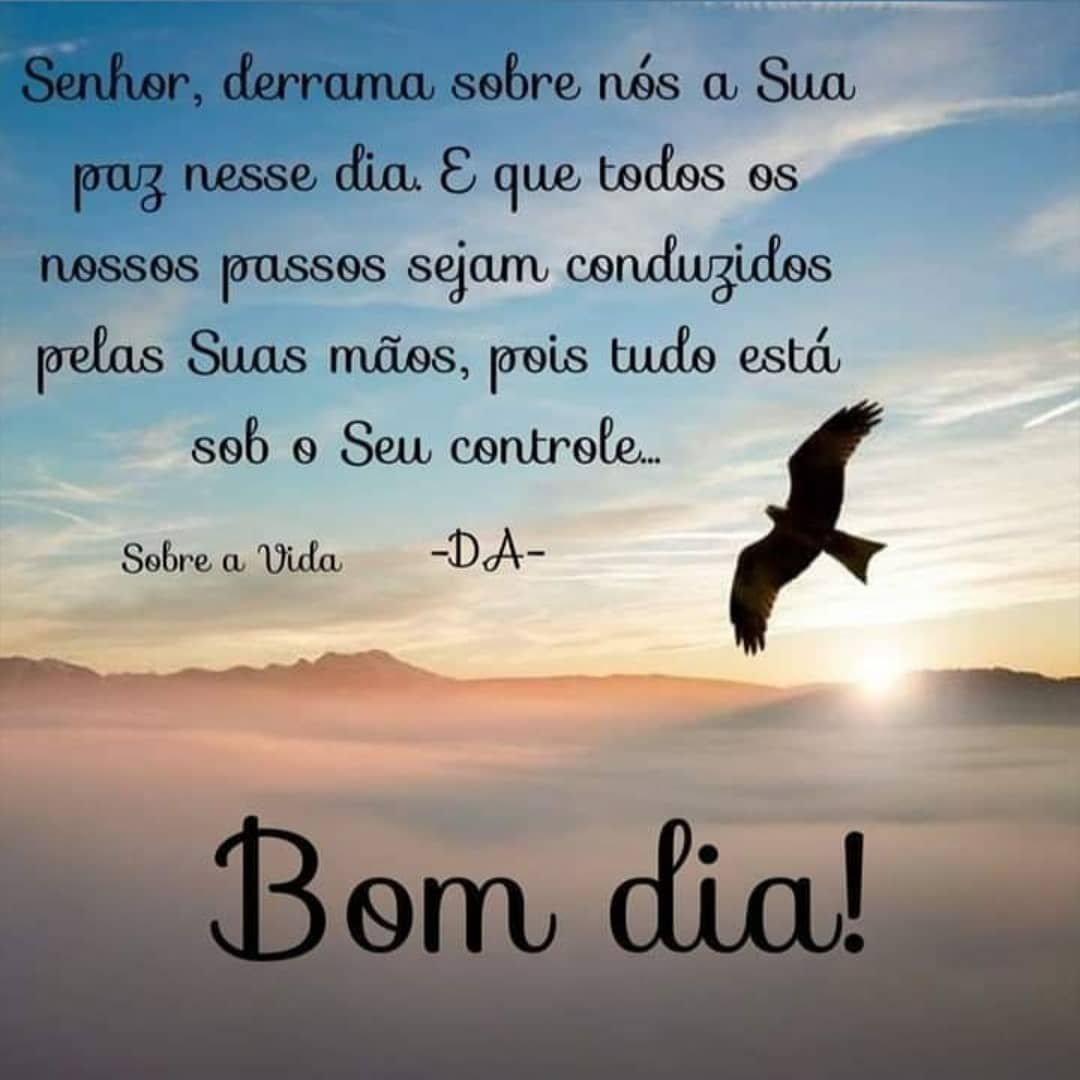 Paz de Deus para esse dia bom dia imagens