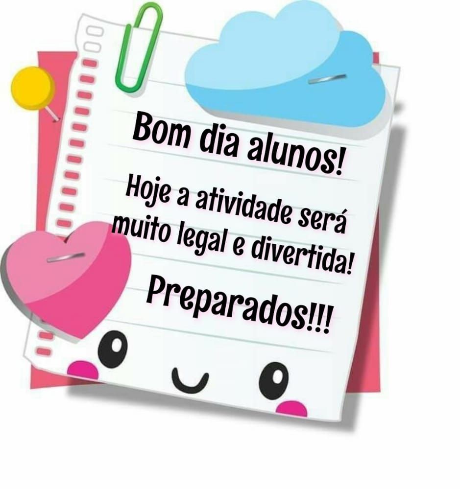 Preparados bom dia imagens alunos