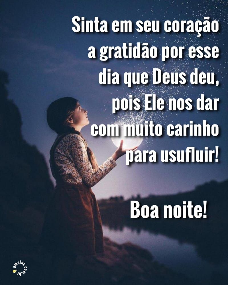 Sinta em seu coração a gratidão