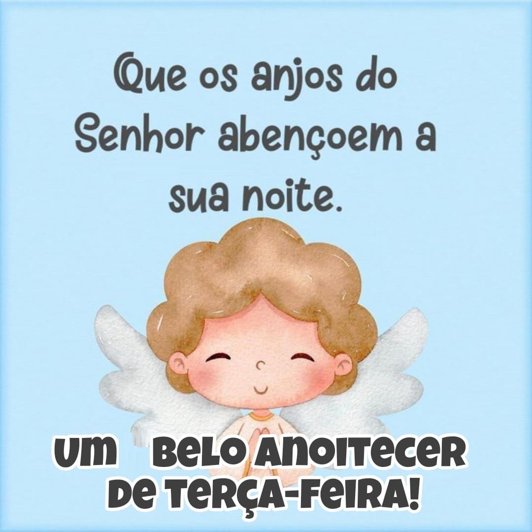 Um belo anoitecer de terça feira