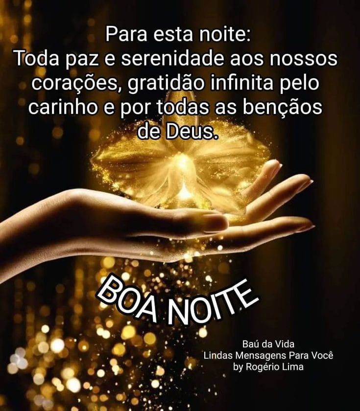 boa noite bênçãos deDeus