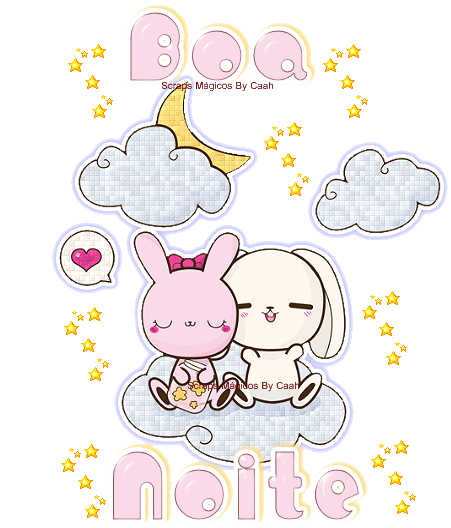 boa noite com linda figurinha