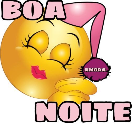 boa noite figurinha imoji