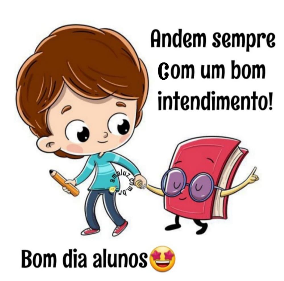 bom dia alunos queridos imagens