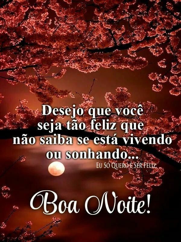 desejo que seja feliz