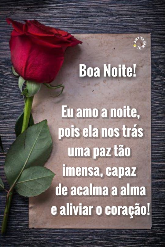 eu amo a noite pois ela nos trás paz