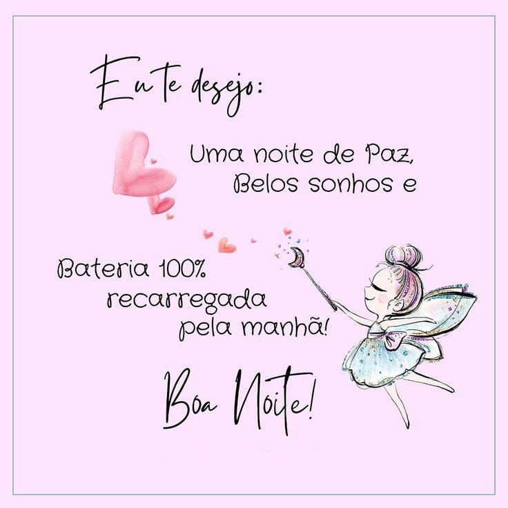 eu te desejo uma noite de paz