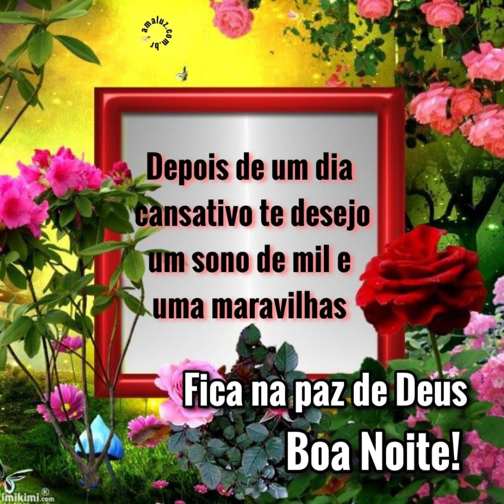 fica na paz de Deus boa noite