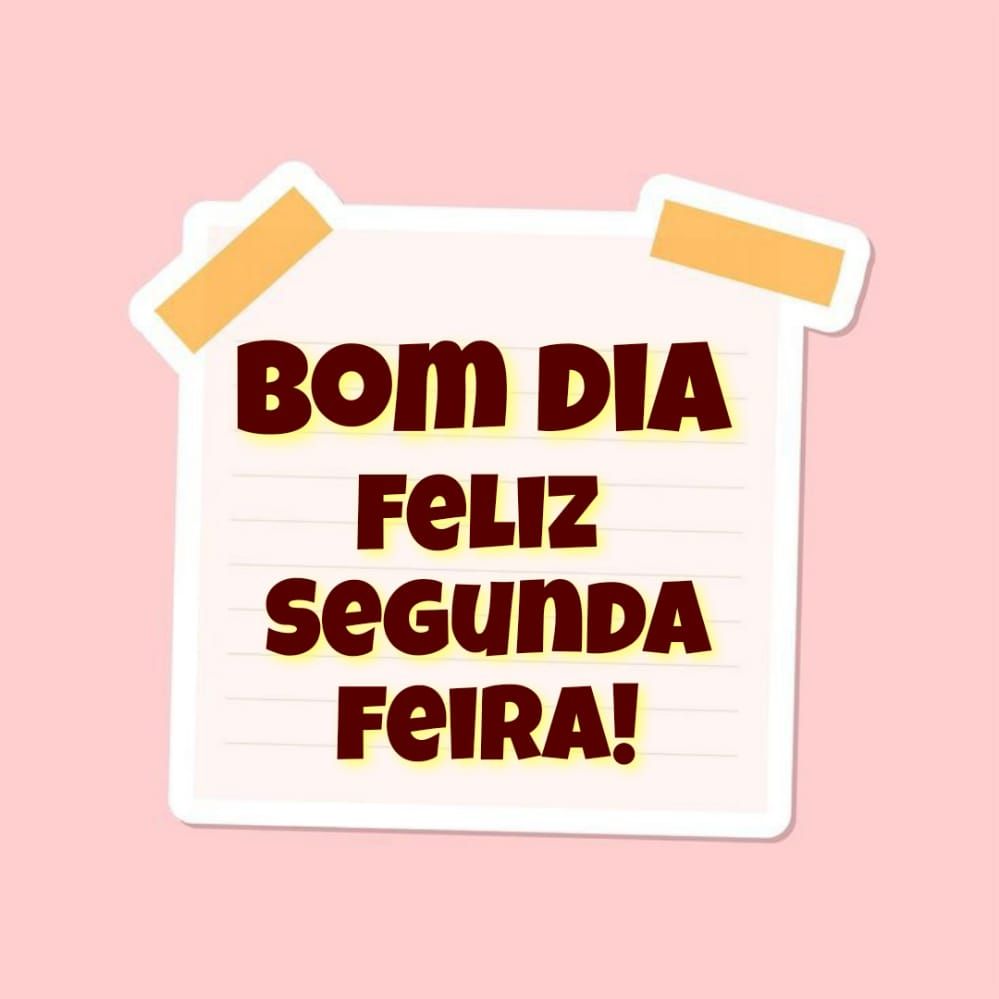 bonita feliz segunda feira